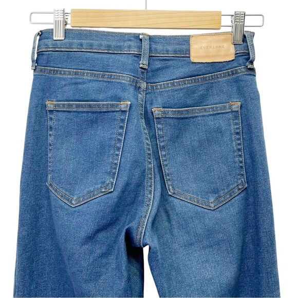 Everlane Cigarette Jean Slim Medium Wash Button Fly Jeans Women’s Size 25 | 0 - Picture 6 of 10